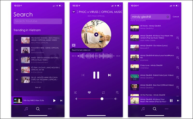 Music Pro: App nghe nhạc YouTube khi tắt màn hình Android