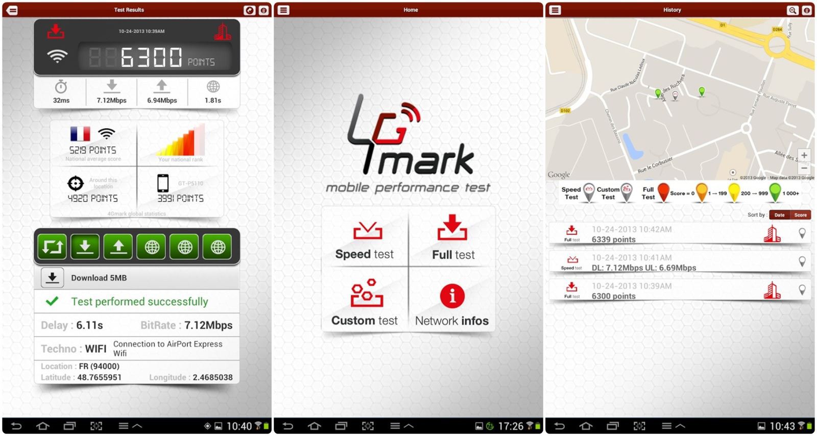4Gmark (3G/4G Speed Test)