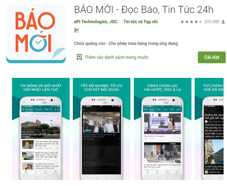 ứng dụng đọc báo-1