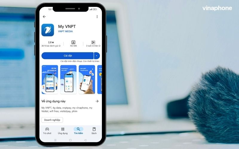 Khách hàng có thể dễ dàng đăng ký và quản lý gói cước 4G VinaPhone qua ứng dụng My VNPT