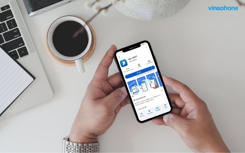 Khách hàng có thể đăng ký data VinaPhone trên app My VNPT dễ dàng